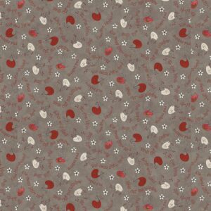 Birds of a Feather scattered birds and words taupe 2909-36