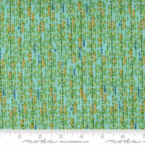Carolina Lilies 48705-19 dashed stripe aqua