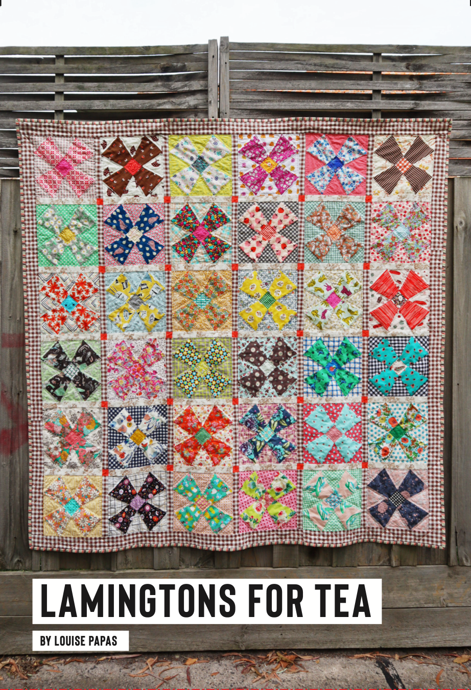 Lamingtons for Tea pattern and acrylic templates