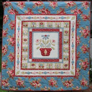 Meadowrose quilt pattern