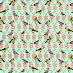 Tula Pink Moon Garden In A Finch Dawn PWTP198-Dawn