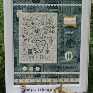 Vintage Sewing Collage