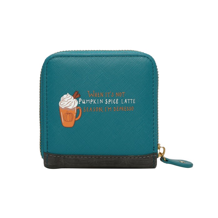 Sugar and Spice Coffee Shop Square Wallet - Image 2