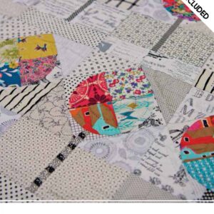 The Avenue pattern and acrylic template pack by Louise Papas