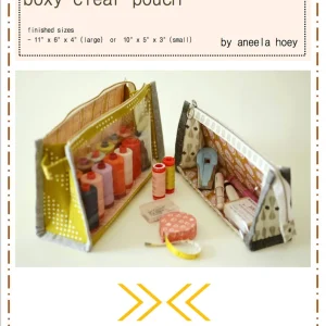 Boxy Clear Pouch pattern