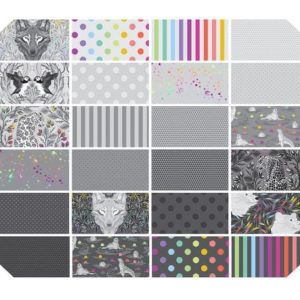 Tula Pink Graywork and True Colors 50cm bundle