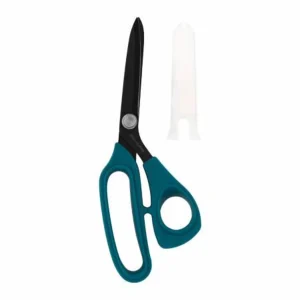 Karen Kay Buckley Teal Bent Handle Scissors