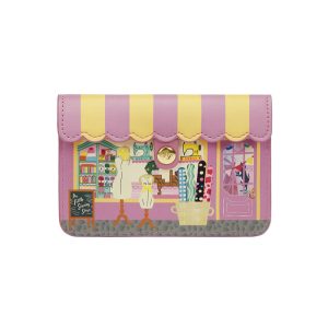 Vendula Sewing Shop - Raspberry Edition Accordian Card Wallet