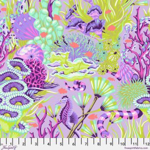 Tula Pink Floral Reef Reef What You Sew - Ultraviolet PWTP264.Ultraviolet