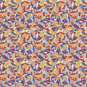 Liberty Summer Fair Swirling Kaleidoscope 01667504A