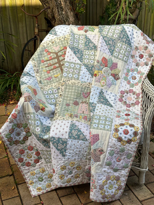 Light and Shade Quilt pattern