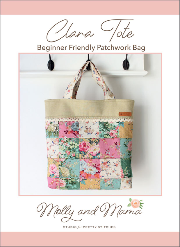 Clara Tote pattern by Molly and Mama