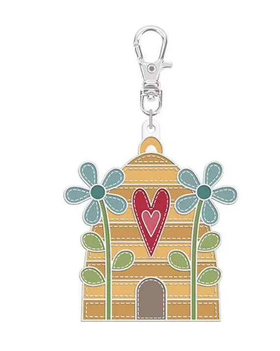 Lori Holt Beehive Enamel Charm