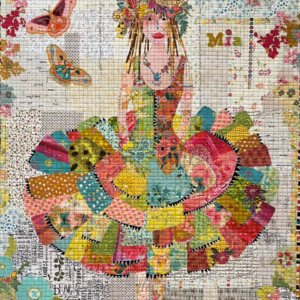 Mia collage pattern by Laura Heine