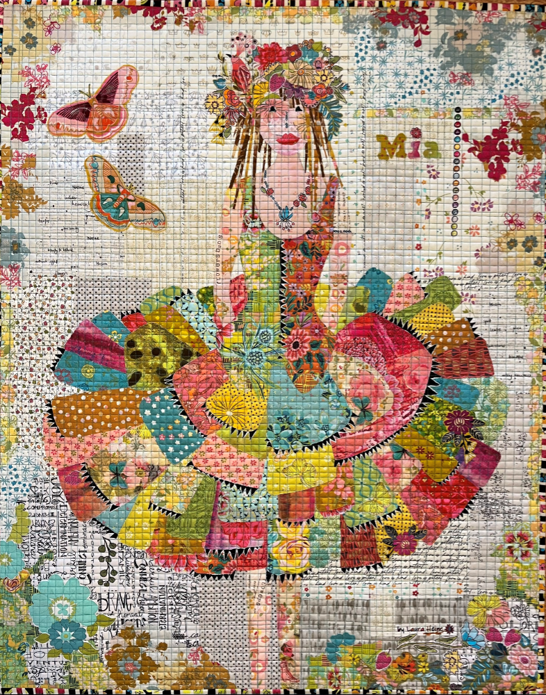 Mia collage pattern by Laura Heine