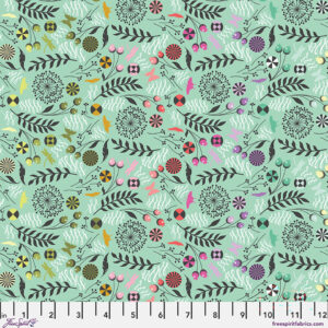 Tula Pink Prince Charming Deja Vu - Dandelions sweet mint PWTP279.SWEETMINT