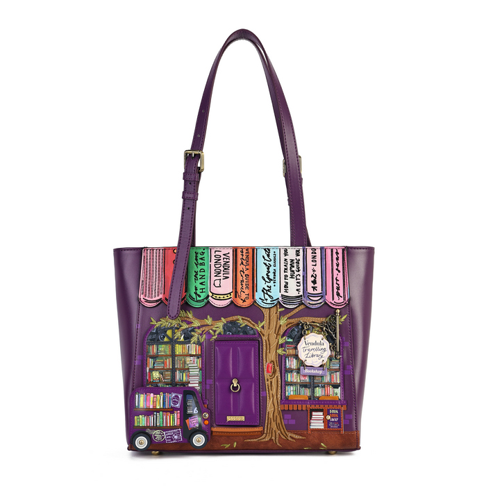 Vendula Travelling Library Bookshop Shopper Bag