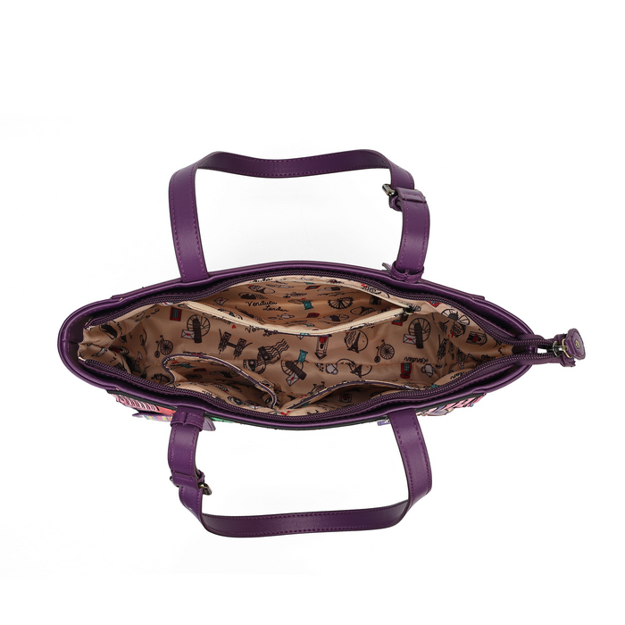 Vendula Travelling Library Bookshop Shopper Bag - Image 2